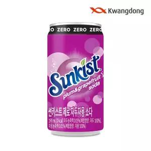 [광동제약]썬키스트 자두자몽 제로 190ml 30입