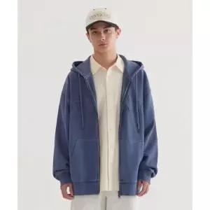 커버낫 COVERNAT CVNT 피그먼트 후드집업 Navy CO2501HZ37NA 275987