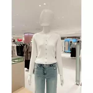 [롯데백화점]쥬크 슬림핏 골지 가디건 Z262KSL301