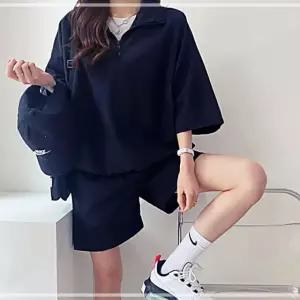 반집업 트레이닝 상하의 아노락 데일리 반팔 홈웨어 여성트레이닝 활용도높은 EWEE852612