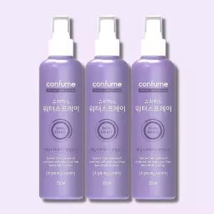 과일나라 컨퓸 슈퍼하드 워터스프레이 252ml 3개 초강력