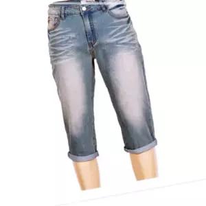 7부 루이브 스판데님 반바지 QWF67C9E