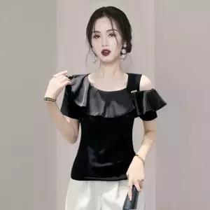 줌바 블라우스 긴팔 시스루 반팔 라틴 댄스스포츠 줌바댄스 라인댄스복 댄스복상의 방송댄스복