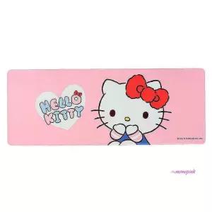 마우스패드 대형 코랄핑크 헬로키티 키보드 산리오 pc 데스크 장패드 귀여운 캐릭터 노트북 컴퓨터yza665