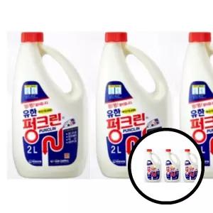 펑크린 세정제 크로락스 유한 배수구 3개입 2L TLj06057
