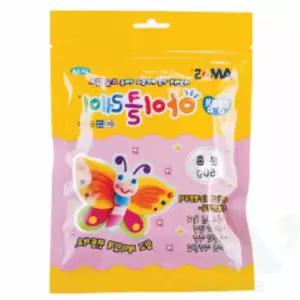 점토 만들기 50G (분홍) 촉감활동 재미있는점토 촉감발달 칼라클레이 샌드클레이