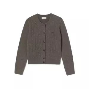 [LACOSTE] 라코스테 여성 케이블 크롭 가디건 (AF7682)Z0W