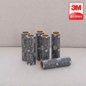 3M 스카치브라이트 대형 클린컷 테이프클리너 리필 6개 (2입 x 3개)