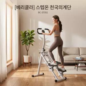 글라스 천국의계단 운동기구 가정용 스텝퍼 베리클라 BC-ST001