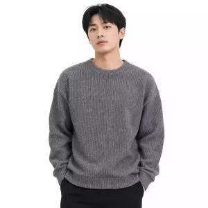 [리미드] 남성 니트 골지 데일리 티셔츠 9MI-KN-Q001