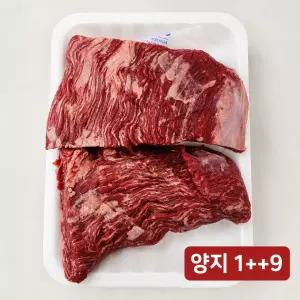 [계양산][우가돈] 국내산 한우 1++(9) 양지 국거리 600g