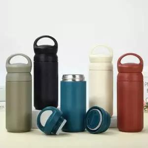 [제이큐]스텐 텀블러 이중 진공350ml 보온보냉