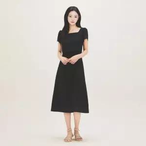 튤립소매 2in1 롱원피스 RMOWG25S12 443497 로엠