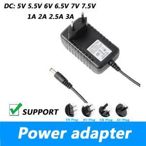 DC 5V 6V 6.5V 1A 2A 2.5A 3A 전원 어댑터 변압기 충전기