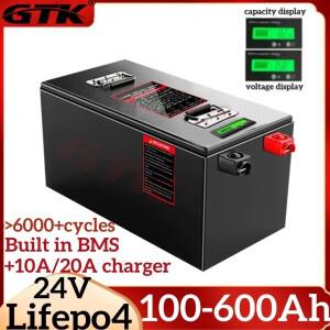 GTK Lifepo4 충전식 배터리 24V 100Ah 태양광 시스템 UPS 트롤링 모터 RV 보트용