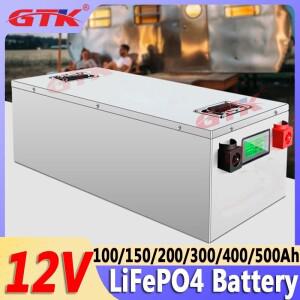 4S 12.8V 100AH 리튬 LifePO4 배터리 팩 블루투스 BMS 태양광 캠핑 파티 차량용 전원 공급 장치