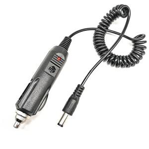 Baofeng 양방향 라디오 UV-5R 충전기 연장 케이블 소켓 코드에 대 한 워키 DC 12V에 자동차