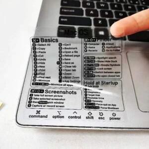 1/2pcs Word Excel Windows MAC OS 문자 그래픽 노트북 보호 스티커 용 키보드 단축키