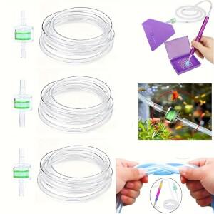 다양한 DIY 다이아몬드 페인팅 도구 및 액세서리 세트 대부분의 진공 펜에 적합한 실리콘 호스 필터 포함