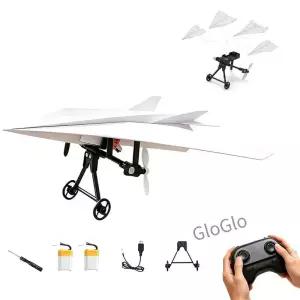 DIY 종이 비행기 키트 초경량 전기 원격 조종 2.4GHz RC 비행 2026