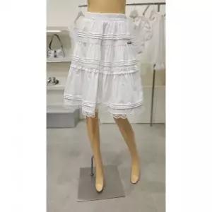 한정수량 에고이스트 [BL]티어드 핀턱 하프 볼륨 스커트 ES2OSK57 2819338