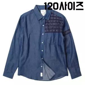 KING 별 프린트 청남방 120사이즈