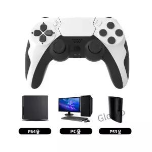 GNJA P48 무선 게임패드 6 축 자이로스코프 게임 컨트롤러 콘솔 윈 7 8 10 듀얼 진동 PC