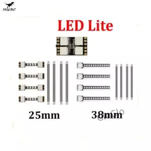 Hglrc Led 미니 컨트롤러 4pcs Rgb 38mm / Lite Fpv 프리 스타일 드론 Diy 부품