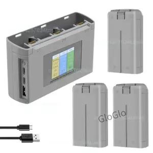 NI 2SE 4K 드론 배터리용 충전식 또는 충전기 2용 2400mAh 비행 액세서리