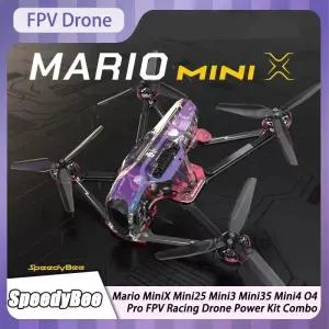 스피디비 마리오 미니X O4 프로 FPV 레이싱 드론 파워 키트 콤보 4K 카메라 보이 DIY용