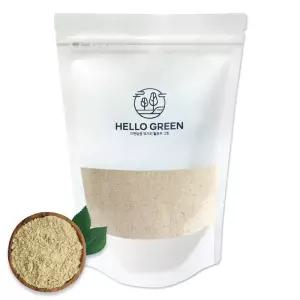 헬로우그린 볶은 서리태 분말 500g 팩 검은콩가루
