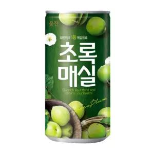웅진 초록매실 180mlx30캔음료 주스 쥬스 과일 과일수 과즙 맛있는