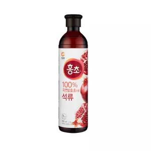 청정원 홍초 석류 900ml 1개 마시는식초