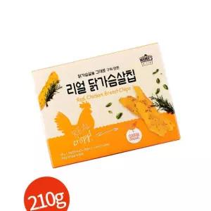 마마스초이스 리얼 닭가슴살 칩 210g 간식