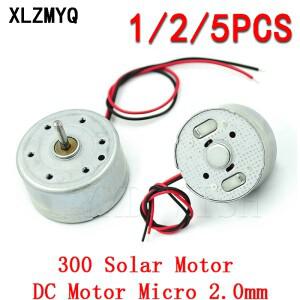DC 1.5V 3V 5V 6V 마이크로 모터 유형 300 태양 전지 패널 DIY 장난감 2 핀 플러그 간격 2.0mm 브러시
