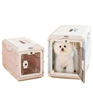 이동장 강아지 하우스 접이식 케이지 고양이 켄넬 소형견 중형견