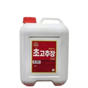 원씨푸드 진미식품 진미 양념이된 초고추장 골드 13kg 말통 초장 회초장 업소용