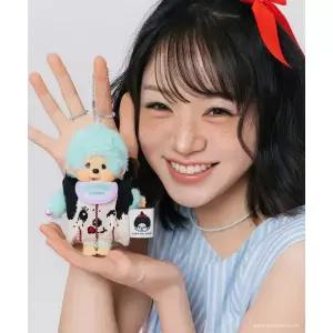 JOSEPHSTACEY LPK Mini Multi Pouch Monchhichi Girl Black with Ribbon Wappen Red 2398563