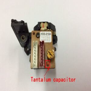 KSS-210A 탄탈럼 커패시터  라디오 CD 레이저 렌즈  Lasereinheit 광학 픽업
