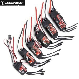 Hobbywing Skywalker 20A 30A 40A 50A 60A 80A RC FPV 쿼드콥터 비행기 헬리콥터용 UBEC가 있는 ESC 속도