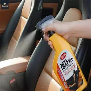 가죽시트 광택 세정 스프래이 650ml 가죽코팅제 레자왁스