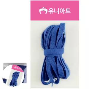 운동화끈매듭 파랑 넙적 신발끈 운동화줄 운동화끈