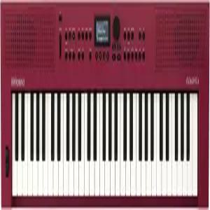 롤and GOKEYS 3 뮤직 크리에이션 키보드 6건반 내장 스테레오 스피커 블루투스 오디오/MIDI 지원 음악