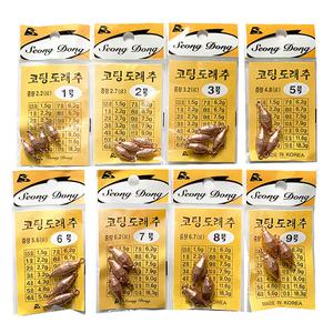 성동 도래추/민물봉돌/민물 코팅 봉돌 추