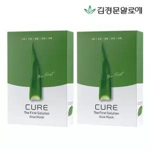 김정문알로에 큐어 알로에 마스크팩 시즌2 20매