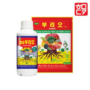 대유 부리오 인산가리 복합비료 웃자람 경감