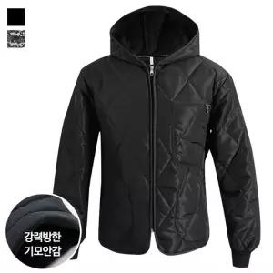 [하프클럽/코디제이]코디제이 남자 패딩 깔깔이 후드 방한 기모점퍼 경량패딩 작업복 데일리룩