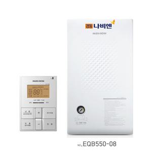 경동나비엔 전기보일러 EQB550-8K 난방온수겸용 벽걸이형 순간식 8KW 단상 삼상 선택