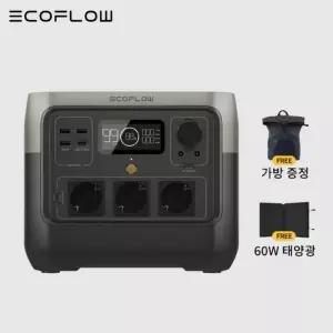 에코플로우 리버2프로 파워뱅크 캠핑용 이동식 대용량 배터리 차박