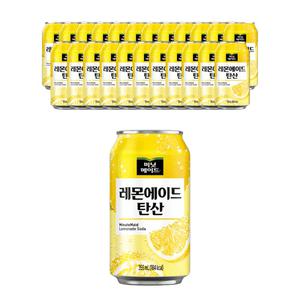 미닛메이드 레몬에이드 탄산,대용량  355ml, 24개